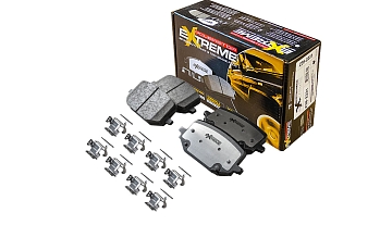 Задние керамические колодки Extreme Truck & Tow Z36 для Ford Explorer 2019+