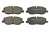 Передние керамические колодки Evolution Sport Z23 для Land Rover Discovery IV, Range Rover Sport I