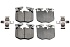 Передние керамические колодки Evolution Sport Z23 для BMW 2, 3, 4, 5, 6, 7, 8 серии, X3, X4, X5, X6, X7, Z4