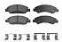 Передние керамические колодки Evolution PLUS Z17 для Cadillac Escalade III/IV, Chevrolet Tahoe III/IV