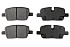 Задние керамические колодки Evolution Sport Z23 для Cadillac CT6 I, XT5 I, Chevrolet Camaro VI, Traverse II