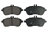 Передние керамические колодки Evolution PLUS Z17