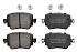 Задние керамические колодки Evolution PLUS Z17 для Audi A1, Q3, SEAT Leon, Skoda Octavia, Volkswagen Passat