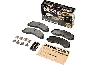 Передние керамические колодки Extreme Truck & Tow Z36 для Lincoln NAVIGATOR B9