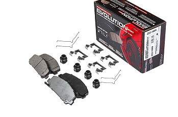 Передние керамические колодки Evolution Sport Z23 для Infiniti QX56, QX80, Nissan Armada, Titan