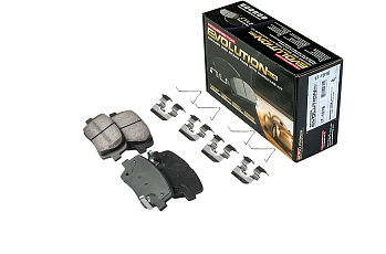 Задние керамические колодки Evolution PLUS Z17 для Genesis G70, G80, Hyundai Equus, Santa Fe, Kia K9, Sorento, Stinger