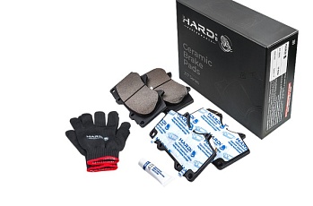 Передние керамические колодки Hardi Z17 Dual-Grip by Powerstop для Toyota 4 RUNNER GRN210