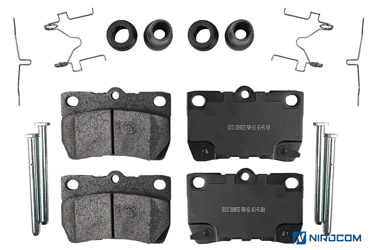 Задние керамические колодки Evolution Sport Z23 для Lexus GS, Toyota Crown