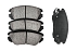 Передние керамические колодки Evolution PLUS Z17 для Chevrolet Equinox, Impala, Malibu, Opel Insignia
