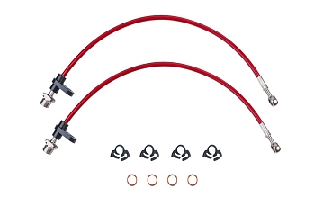 Тормозные армированные шланги HARDi передние TOYOTA CAMRY V70 2018- / LEXUS ES ES VII (XZ10)
