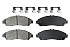 Передние керамические колодки Evolution PLUS Z17 для Acura MDX, RLX, ZDX, Cadillac XT5, XT6, Chevrolet Blazer, Traverse, Honda Legend, Pilot