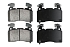 Передние керамические колодки Evolution Sport Z23 для Cadillac CT6, CTS, Chevrolet Camaro, Opel Insignia, Tesla Model S