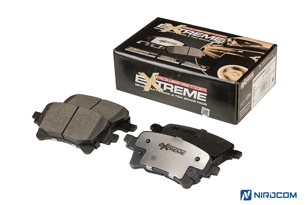 Задние керамические колодки Extreme Truck & Tow Z36 для Jeep Wrangler