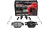 Передние керамические колодки Evolution Sport Z23 для Ford C-MAX, Focus, Kuga, Mazda 3, Volvo S40, V40, V50