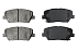 Передние керамические колодки Evolution PLUS Z17 для Hyundai Santa Fe, Kia Carnival, Sorento