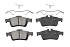 Задние керамические колодки Evolution PLUS Z17 для Citroen C5, Ford C-MAX, Focus, Kuga, Jaguar XF, XJ, XK, Mazda 3, Mercedes-Benz G-Класс, Peugeot 508, Volvo S40, V40, V50