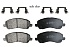 Передние керамические колодки Evolution PLUS Z17 для Citroen C3 Aircross, C4 Aircross, Dodge Caliber, Jeep Compass, Patriot, Mitsubishi ASX, Eclipse, Lancer, Outlander, Peugeot 4008