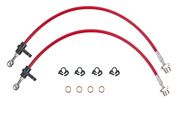 Тормозные армированные шланги HARDi передние Lexus LX / Toyota LC 200