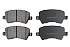 Задние керамические колодки Evolution Sport Z23 для Ford Galaxy II, S-MAX I, Land Rover Freelander II, Volvo S60 II, S80 II, V60 I, V70 III, XC70 II