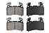 Передние керамические колодки Evolution PLUS Z17 для Cadillac CT6, CTS, Chevrolet Camaro, Opel Insignia, Tesla Model S