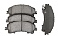 Передние керамические колодки Evolution PLUS Z17 для Infiniti QX50 II, QX55 I, Nissan X-Trail (T32)