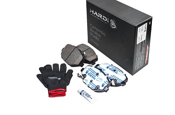 Передние керамические колодки Hardi Z17 Dual-Grip by Powerstop для Geely BINYUE PRO SX11